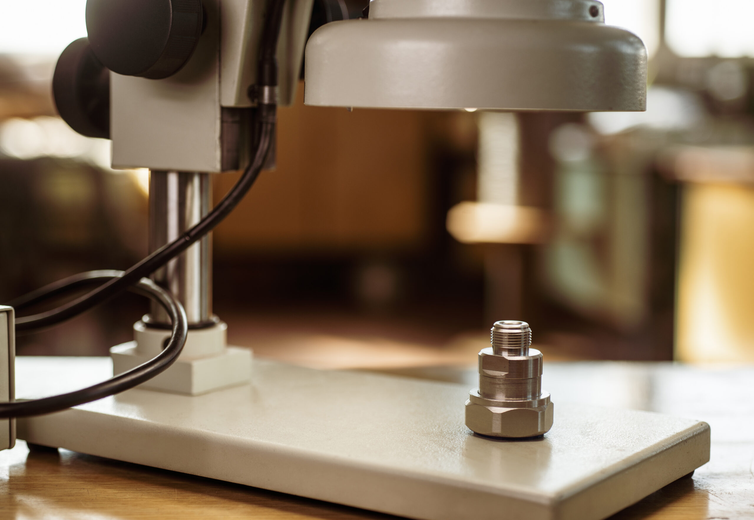 Infraestrutura escolar microscópio para laboratório